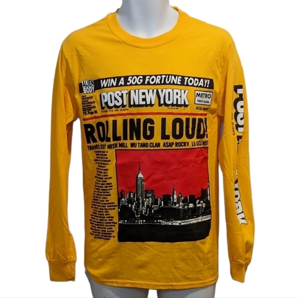 ROLLING Loud New York City long sleeve t shirt small